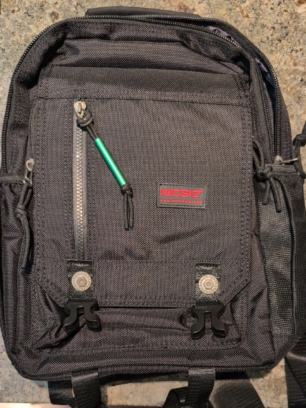 NICGID Sling Bags Chest Shoulder Backpacks 14.1'' Laptop Backpack Crossbody